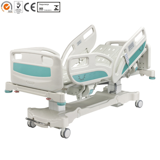 Advanced 5 Function CE ISO Quality Electric ICU Italian Hospital Beds Metal ICU Room 1 Year,1 Year 240kgs Chair Position Unused