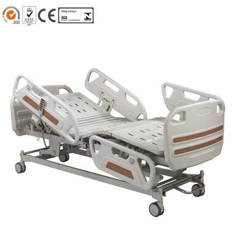 CE,ISO13485 Quality Five Function Electric Ward Bed ALK06-B01P-B Multi-function Electric Hospital Medical Bed Metal Accept OEM