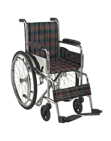 Functional Child Wheelchair 15-20 Days Carton Box ALK802-35 Comfortable Class II AOLIKE CE ISO 50PCS One Year,1 Year Steel Blue