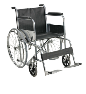 Steel foldable Economic cheapest wheelchair ALK809-46